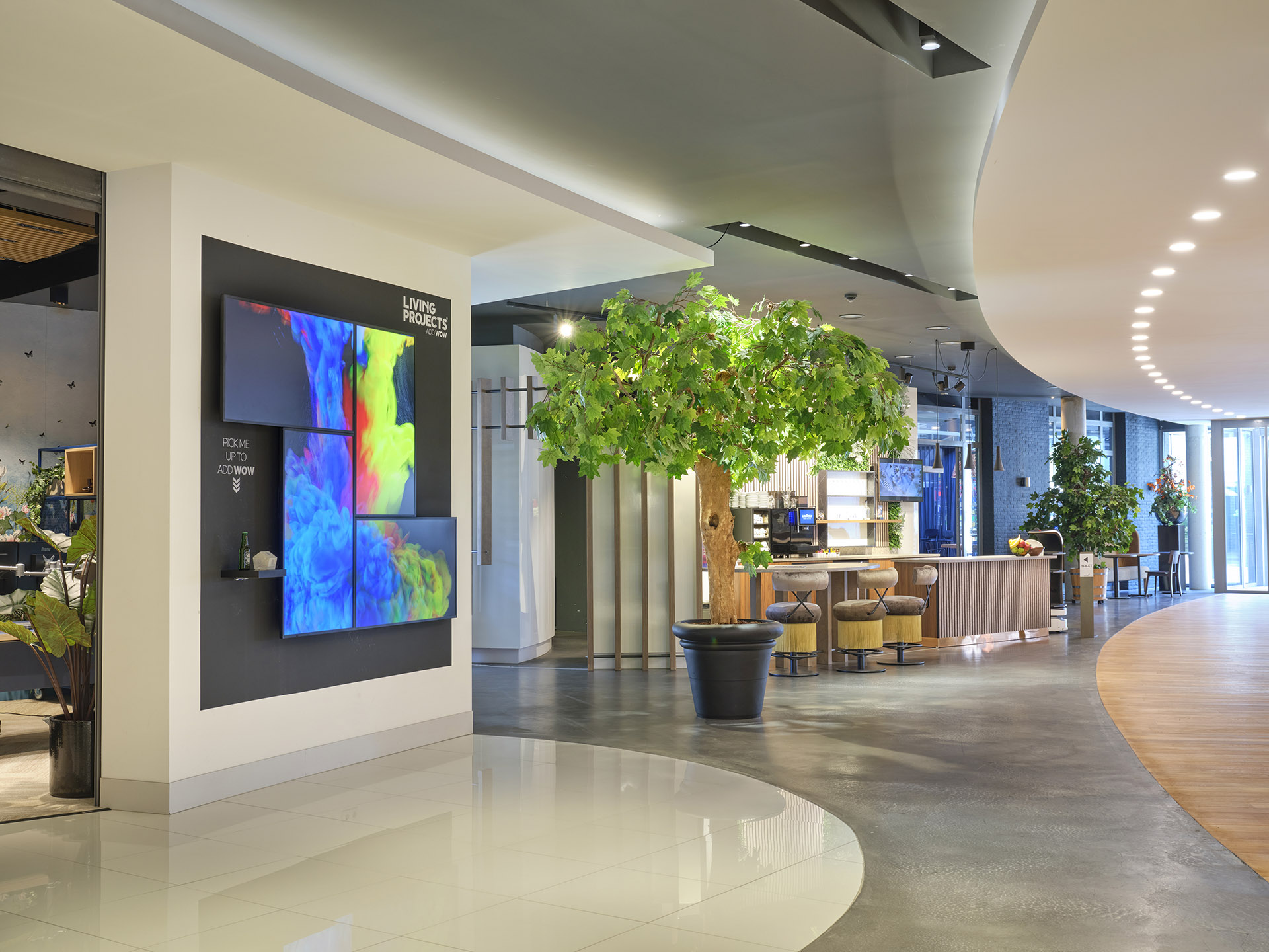 Showroom at Satelliet